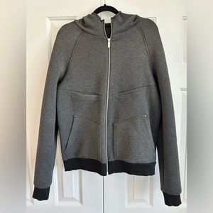 MAVI - Zip Up Athletic Grey Hooded Jacket Size Medium